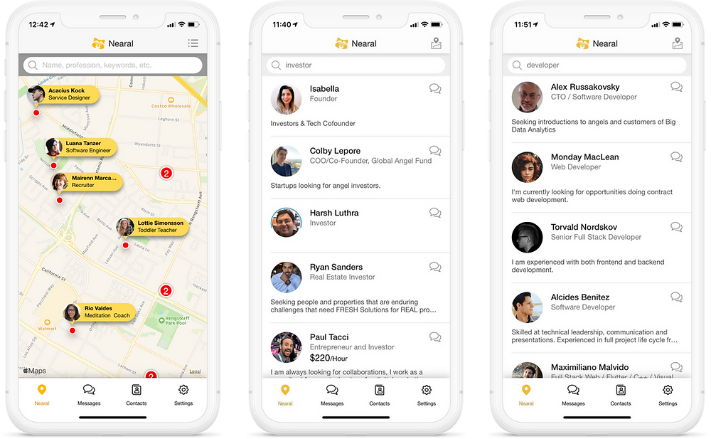 Build your own business circle with Nearal app and be your own boss